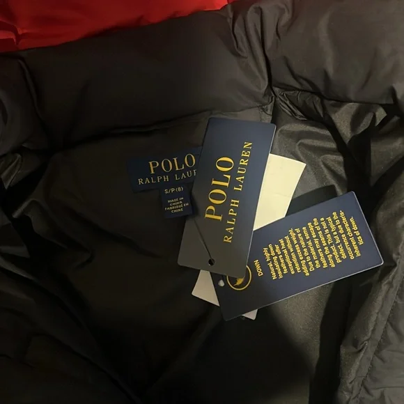 Boys Polo Ralph Lauren Jacket new with tags size S (8) with detachable hood - Picture 6 of 6